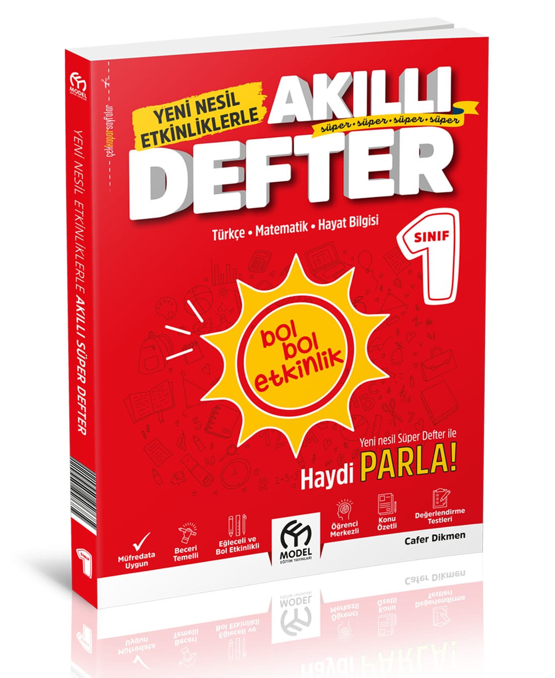 1. Sınıf Akıllı Süper Defter Tüm Dersler