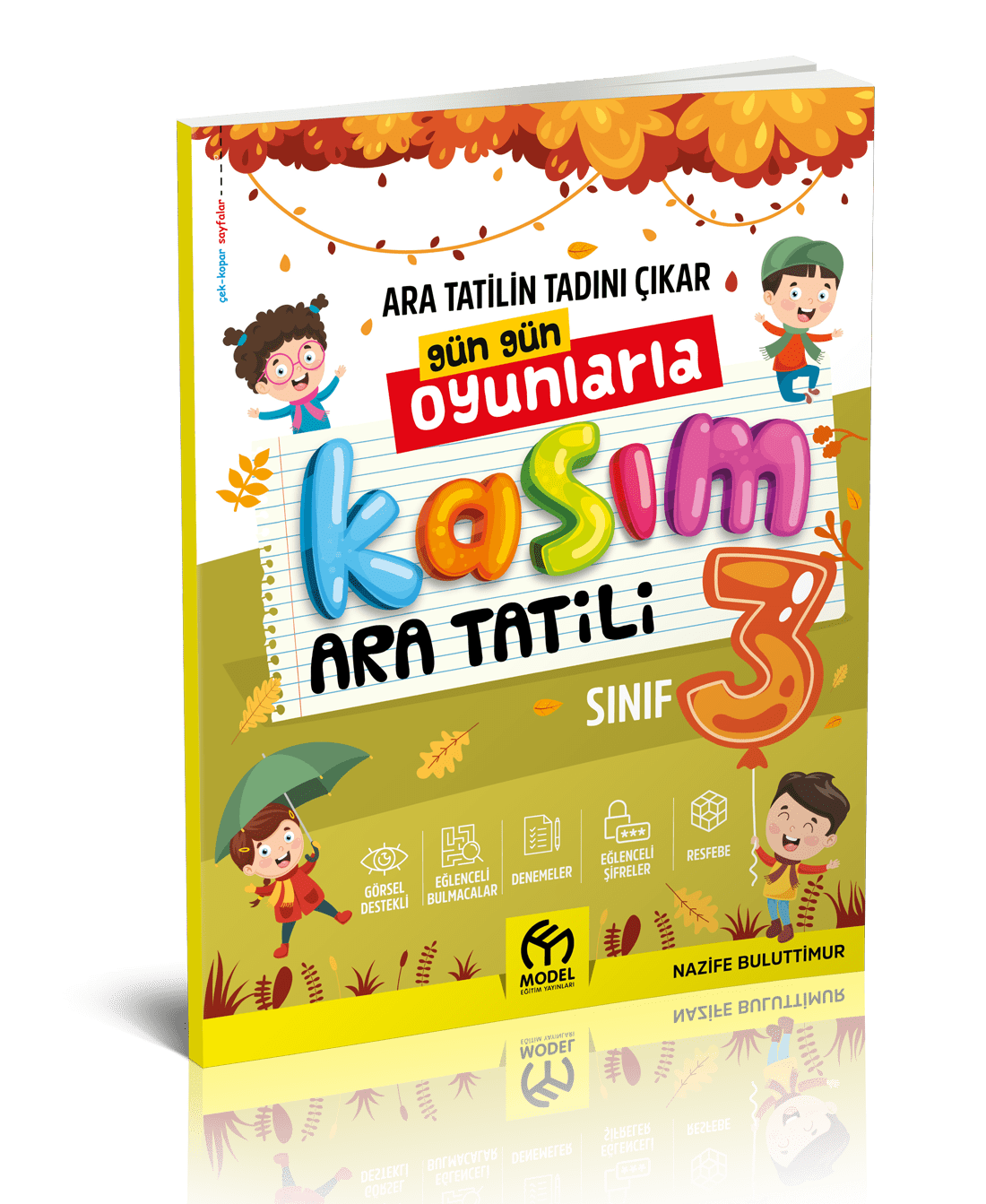 3. Sınıf Gün Gün Oyunlarla Kasım Ara Tatili